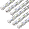 Barrina T8 LED Shop Lights 4FT, 40W 5500LM 5000K, High Output Tube, 6 Packs
