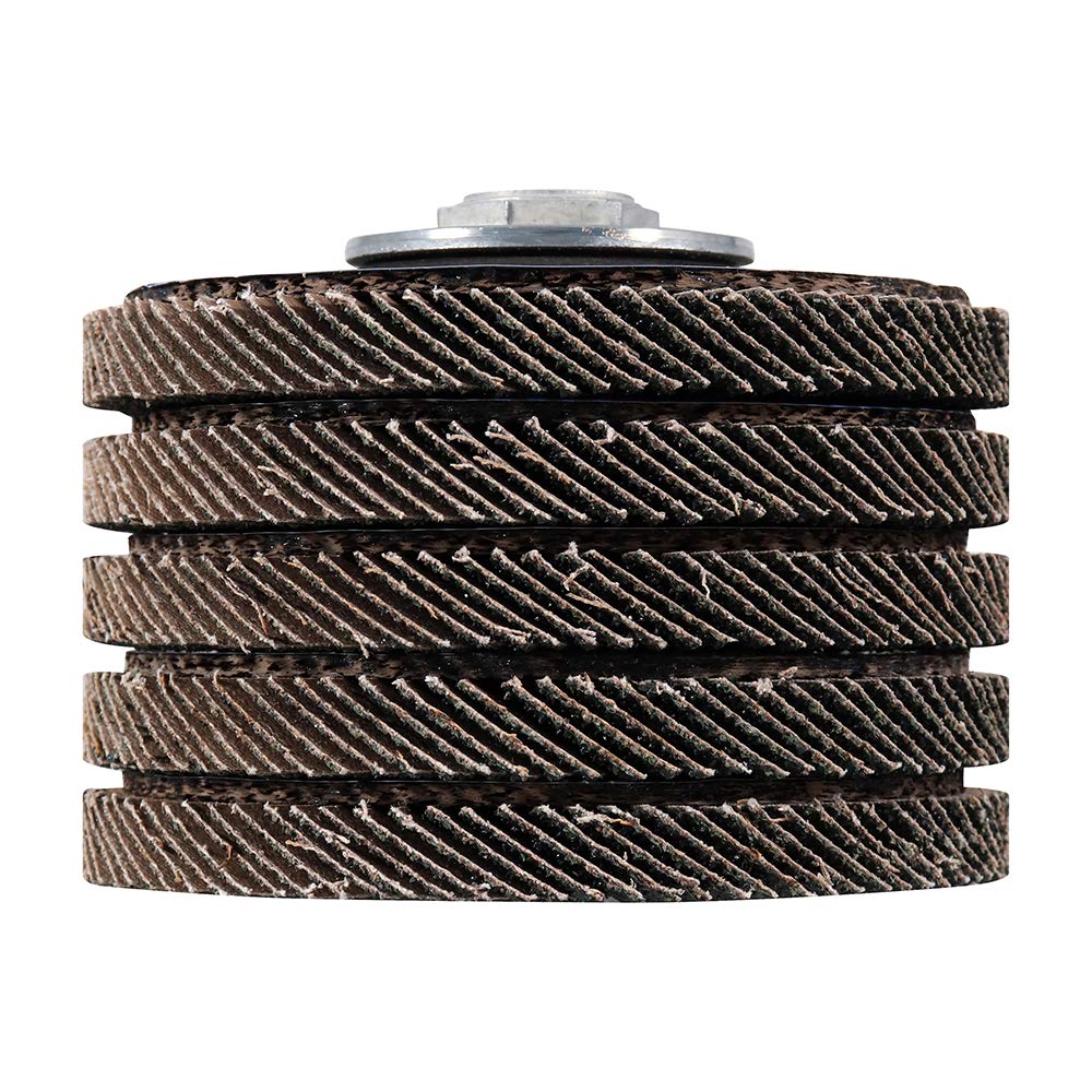 BHA 4-1/2 x 5/8-11 XL Zirconia Flap Disc T27-80 Grit - 5 Pack