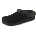 Men's Indoor/Outdoor Breathable Memory Foam Clog Offered in Wide Widths, Black (Twill), Medium