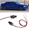 FetonAuto 2PCS Side Marker Light Plug Connector Pigtail Wire Harness for Chrysler 300 2015-2023