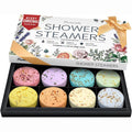 Shower Steamers Aromatherapy Birthday Gifts for Women - 8 Pack Shower Bombs Gift Set, Self Care Home Spa, Boo Basket