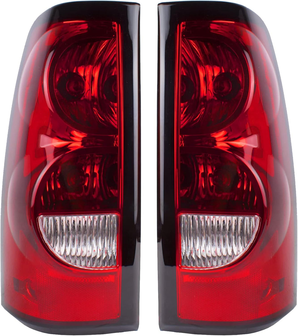 Boine Tail Lights Compatible with 2003-2006 Chevy Silverado 1500 2500 3500