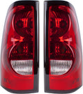 Boine Tail Lights Compatible with 2003-2006 Chevy Silverado 1500 2500 3500
