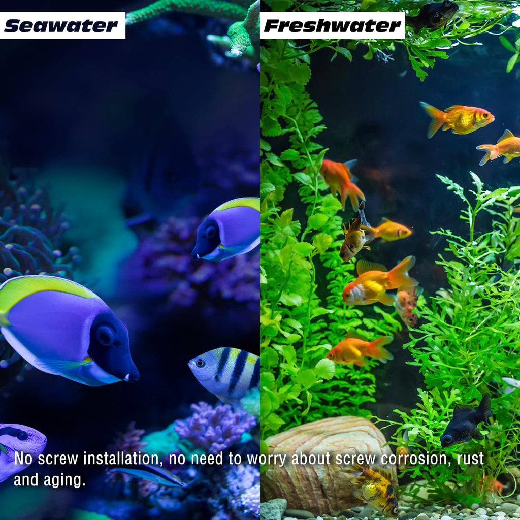 Algae Scraper for Glass Aquariums, 25.6inch with 10 Blades