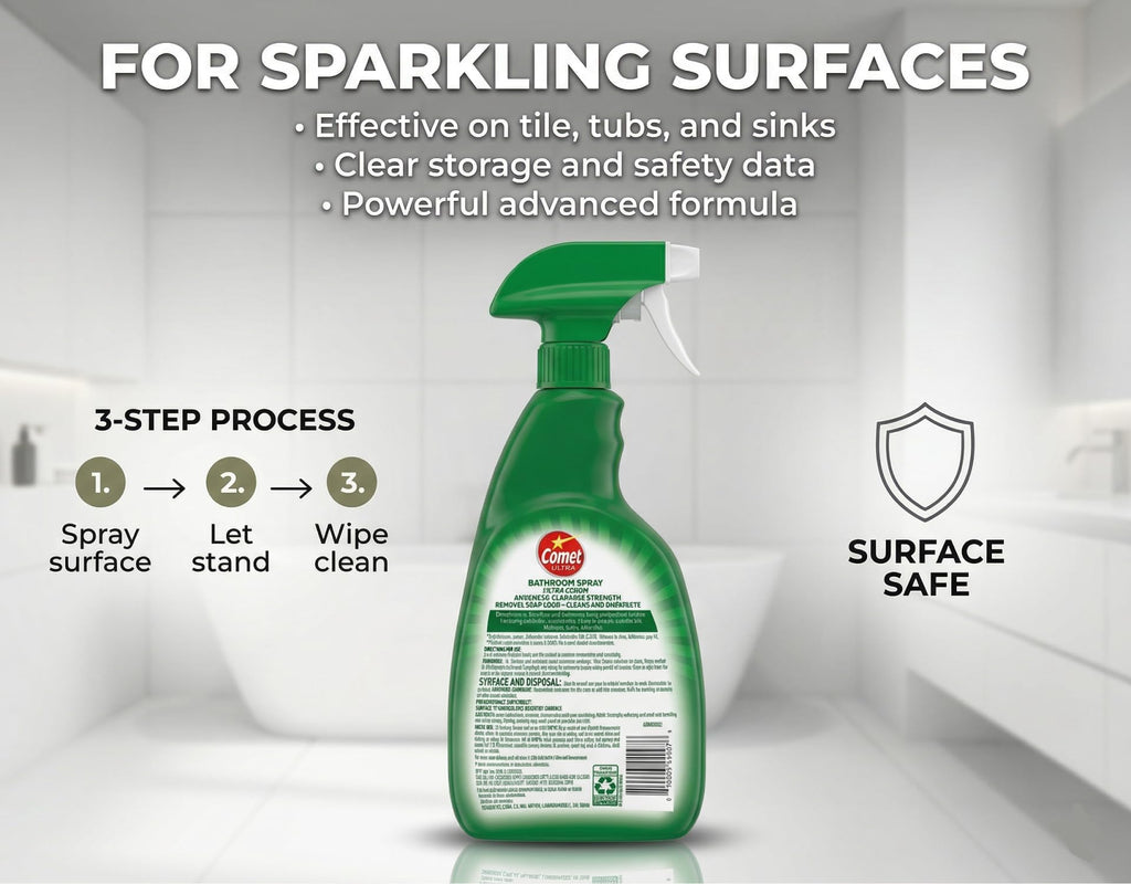Bathroom Cleaner Spray - 32 oz - 2 pk