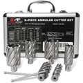 S&F STEAD & FAST Annular Cutter Set 6 Pcs, Diameter 7/8 to 2", DOC 2"