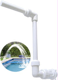 Pool Waterfall Fountain Spray – Adjustable Pool Water Sprinkler & Aerator for Inground & Hard-Sided Aboveground