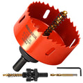 (92mm | 3-5/8 Inch) HSS M42 with 8% Cobalt Bi-Metal Hole Saw