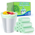 8 Gallon Medium Trash Bags - Strong Leak-Resistant - 120 Count Unscented