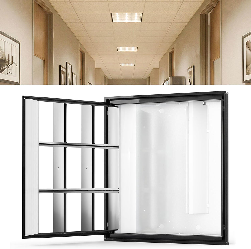Sunco 2x2 LED Tube Ready Parabolic Louver Troffer Fixture for LED Tubes