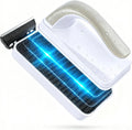 Large Magnetic Aquarium Glass Cleaner, Double Sided Floating Fish Tank Scrubber with Removable Handle & Titanium