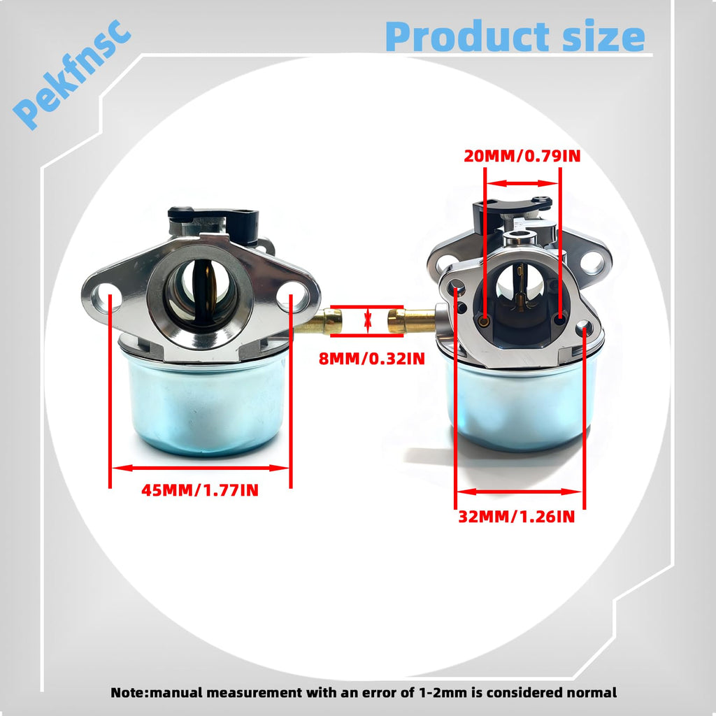 799868 Carburetor Tune Up Kit with Gasket Sparkplug Primer Bulb Fuel Filter