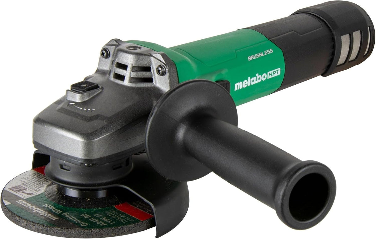 Angle Grinder | 4-1/2-Inch | 12 Amp | AC Brushless Motor | Variable Speed | 3-Position Side Handle | G12VE2