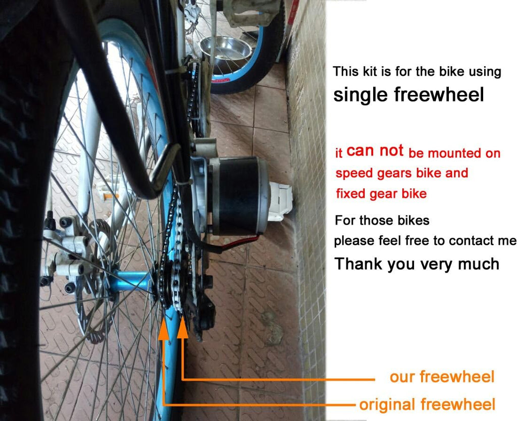 DC Brushes Motor for Bike Bicycle Scooter Motor