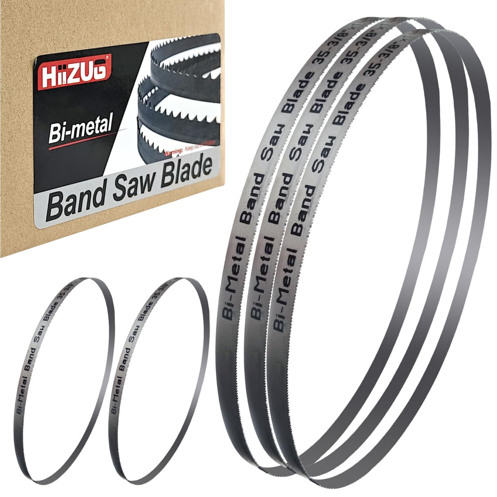 35-3/8 Inch Bandsaw Blades 14/18 TPI (5 Pack) for Milwaukee 2829-20 Compact Band Saw and 48-39-0529 Bandsaw Blade, 35-3/8" x 1/2" x 0.02"