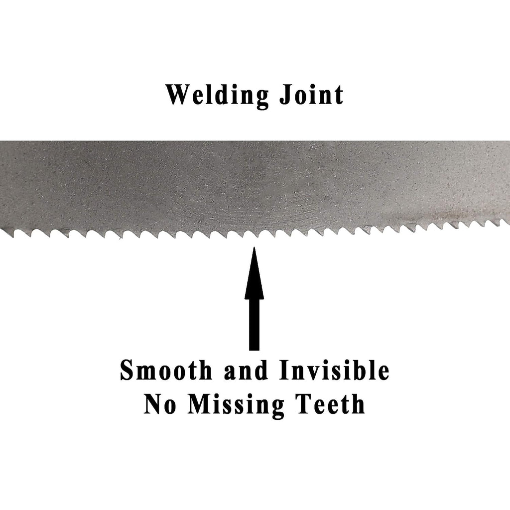 Imachinist S1201610 120" Long, 1" Wide, 6/10TPI M42 Bi-Metal Bandsaw Blades