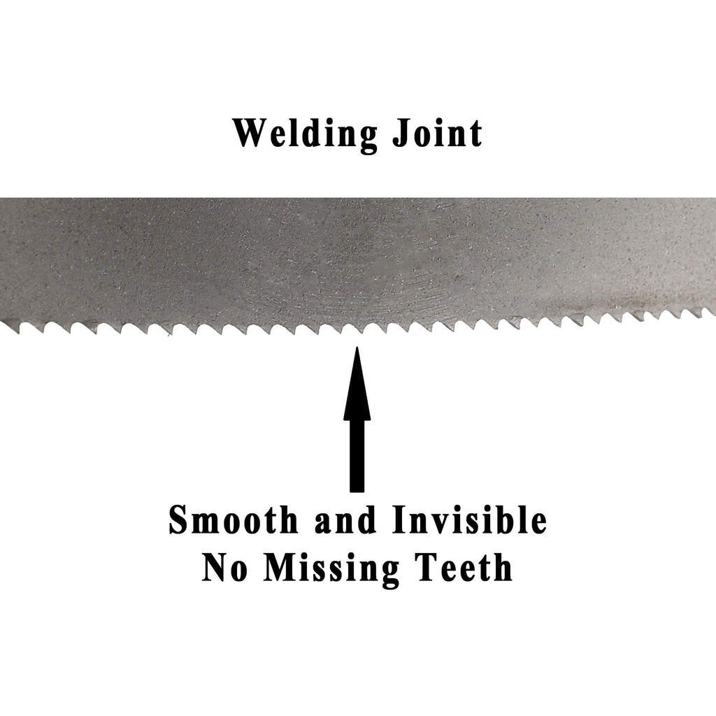 Imachinist S4478121216 M42 44-7/8" x 1/2" x 12/16TPI Bandsaw Blades, 3 Pack