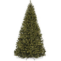 Best Choice Products Artificial Christmas Tree, 7.5ft Premium Unlit Realistic Spruce Holiday Décor w/Dense Branches, Easy Assembly, Metal Base