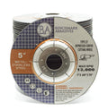 Benchmark Abrasives 5 Inch Cut Off Wheels for Metal, Steel, Fiberglass - Thin Type 27 Depressed Center Angle Grinder Cutting Disc with 7/8" Arbor Hole, Grinder Cutting Wheel - 25 Pack