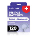 Pimple Patches with Retinol Hydrocolloid Acne Stickers with Tea Tree Oil for Face - Blemish Dots (120 Count)