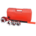 Yaegoo Ratchet Pipe Threader Kit with 4 Dies, 1/2" 3/4" 1" 1-1/4" NPT