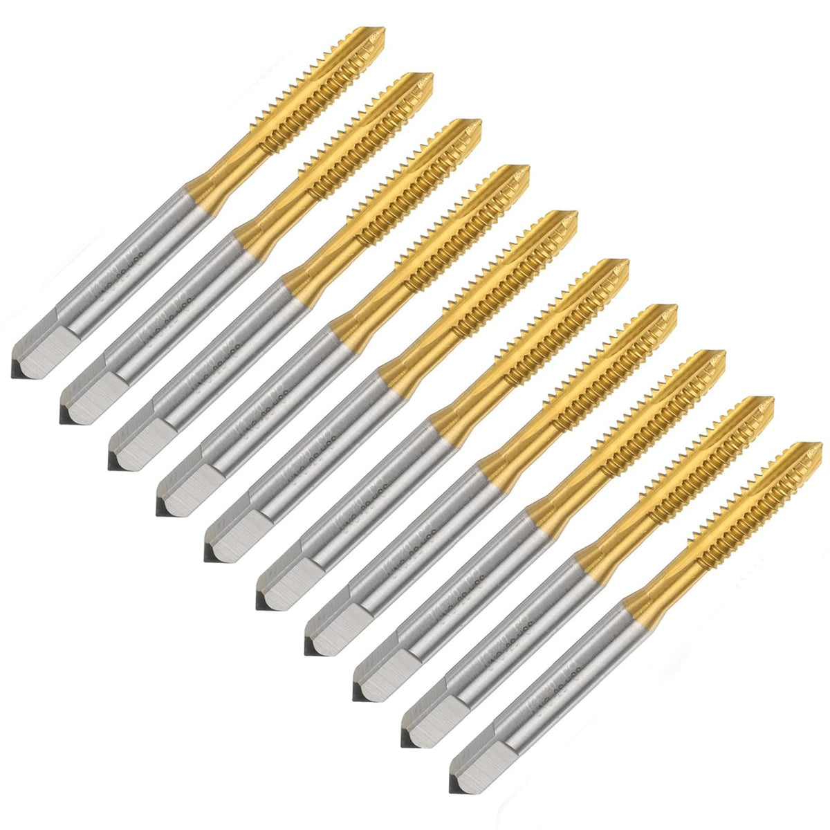 1/4"-20 UNC Spiral Point Threading Taps, Screw Thread Tapping Tool