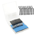 20pcs BS1010 Deburring Blades, HSS Rotary Deburr Blades Set Without Handle for Brass, Iron, Copper, PVC, Plastic, Aluminum, Steel, 3D Printing Plastics