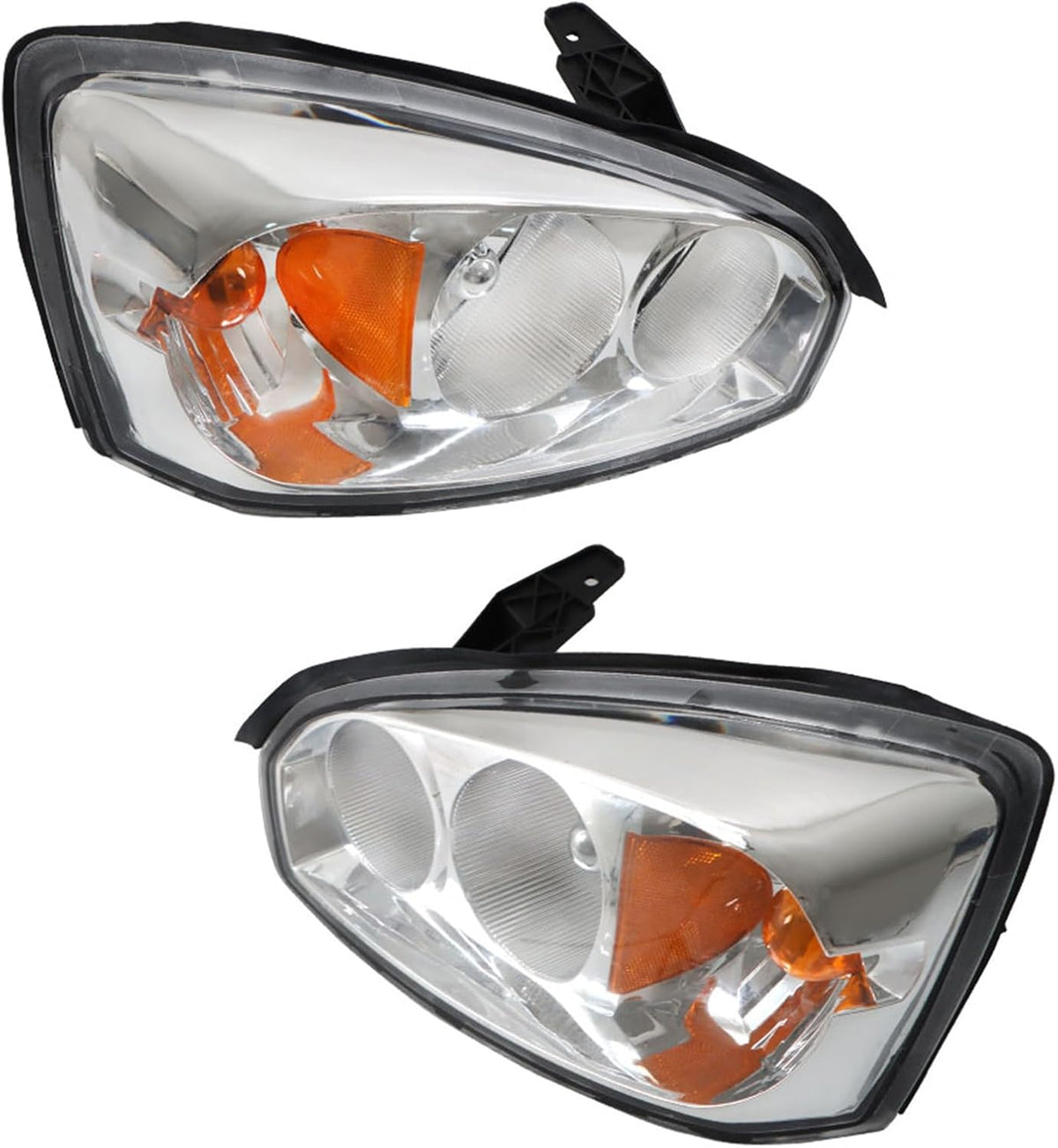 WFLNHB Headlights Assembly Replacement for Malibu SS 2004-2008 Pair