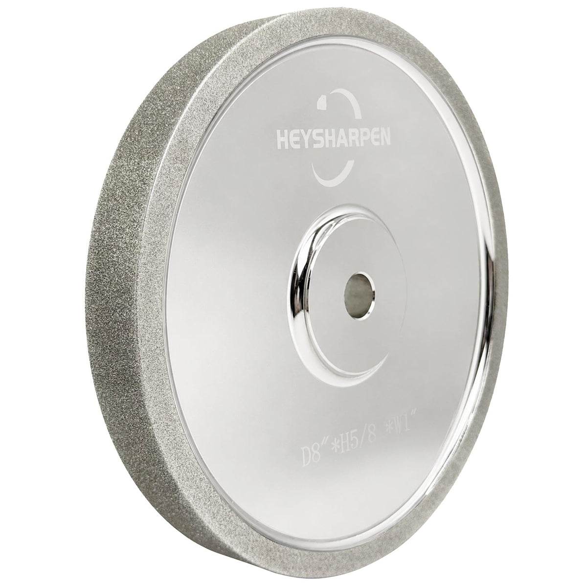 CBN Grinding Wheel 8 Inch for Bench Grinder, 5/8" Arbor, 1" Wide, 180 Grit