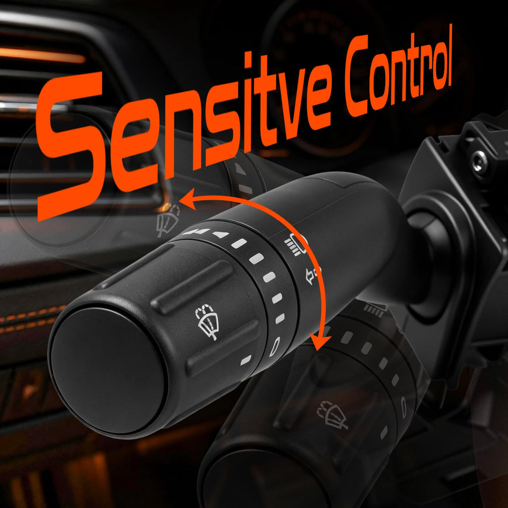 VitaMotive Multifunction Switch - Universal Turn Signal Switch Compatible with Ford F-150 2015-2020, F-450/F-550 Super Duty 2017-2022, F-750 2021-2023, Replaces 1S15118, CBS2293, FL3Z-13K359-AA/AB/AC