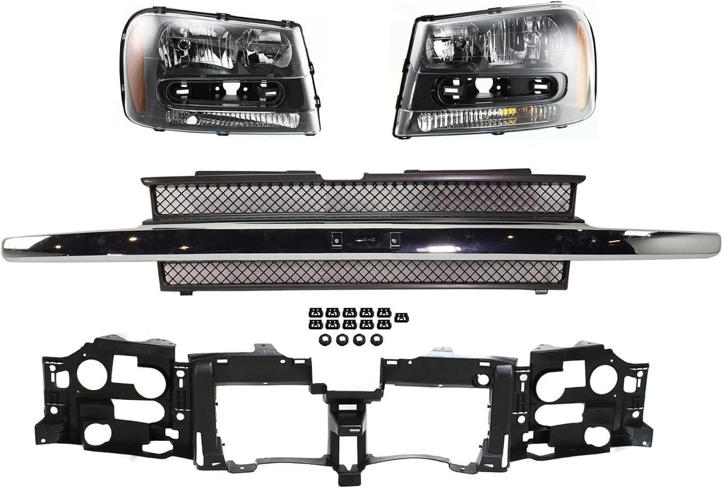 Garage-Pro Headlight KIT For Chevrolet Trailblazer 2002-2009