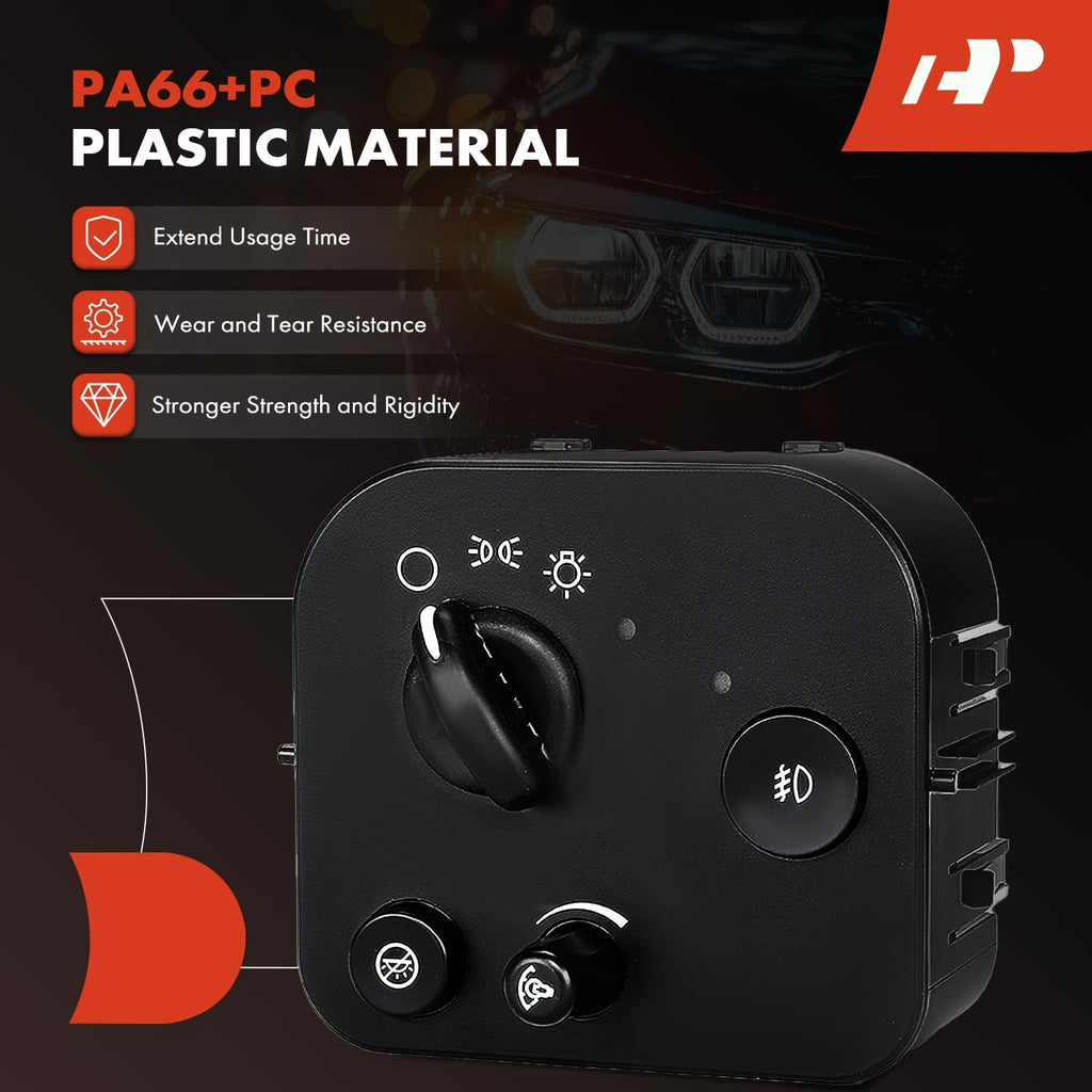 A-Premium Headlight Switch Headlamp Dimmer Switch Compatible with Chevrolet