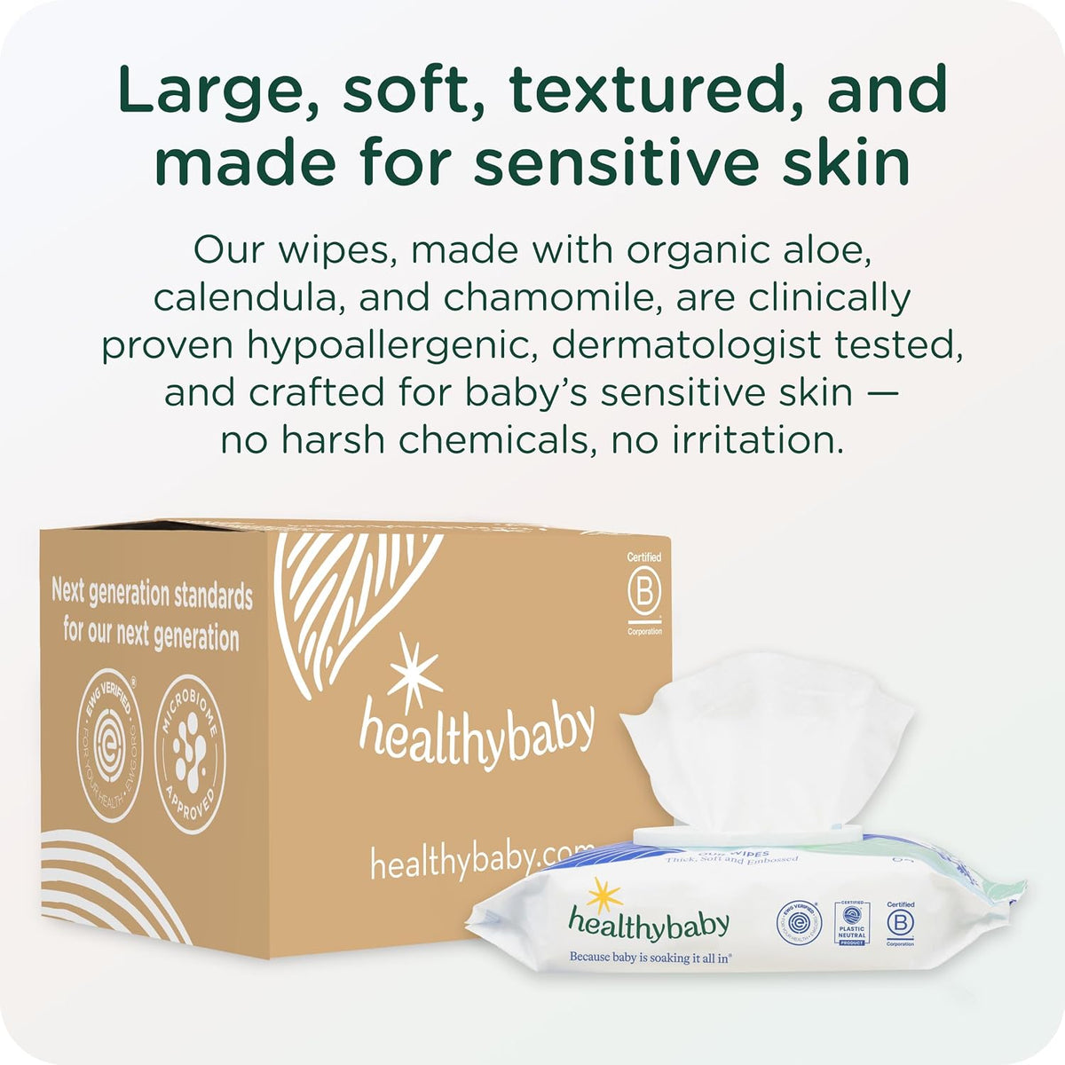 Wet Wipes Baby Wipes - Fragrance Free, 8 Packs (512 Count)
