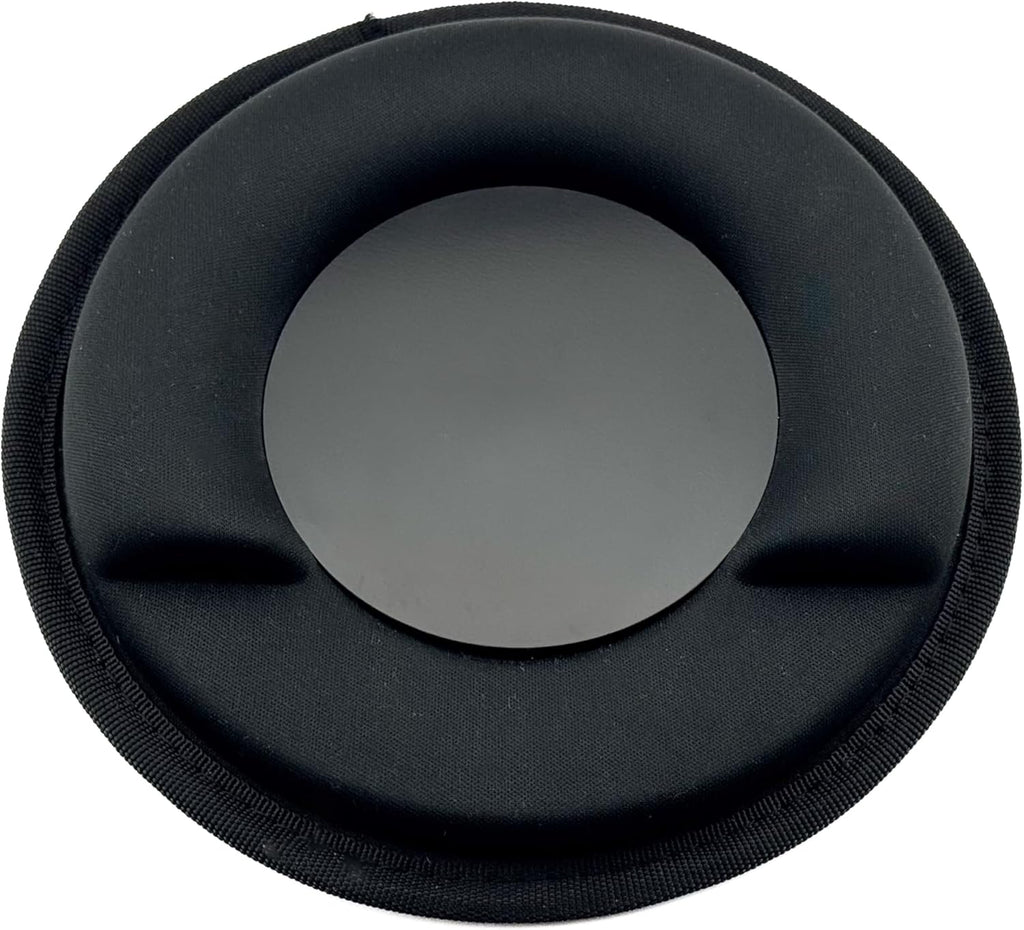 Car Dashboard Mount | Soft Nylon, Metal Round Mount Dashboard | Weighted Sandbag Base with Magnetic Mount Option |