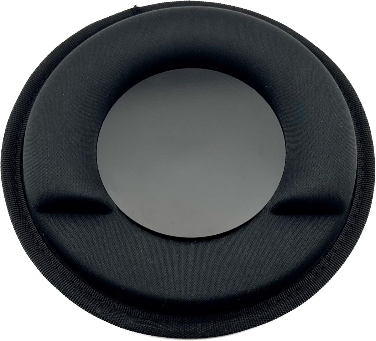 – Car Dashboard Mount | Soft Nylon, Metal Round Mount Dashboard | Weighted Sandbag Base with Magnetic Mount Option |