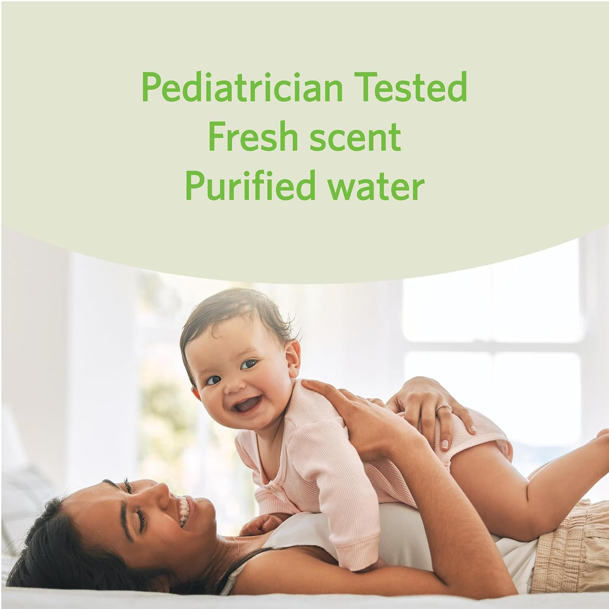 Baby Wipes, Fresh Scent, Flip-Top Packs, Alcohol-Free, With Cucumber and Aloe, 810 Count, 9 Packs of 90
