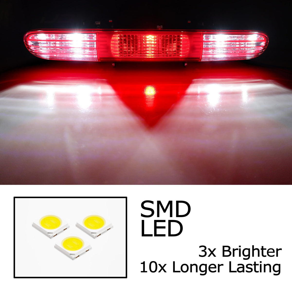 iJDMTOY OEM-Spec LED Rear Fog Light Kit For MINI Cooper Gen2 (Non-S Model)