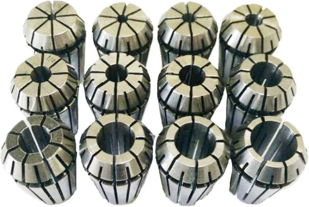 12 PCS ER20 Collets Set 1/8-1/2 Super Precision ER-20