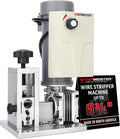 E250 Electric Automatic Wire Stripping Machine – Wire Size Up To Ø3/4", Jam-Free, Motorized Wire Stripper with