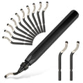 Deburring Tool with 12 HSS Blades for Metal Resin PVC 3D Print