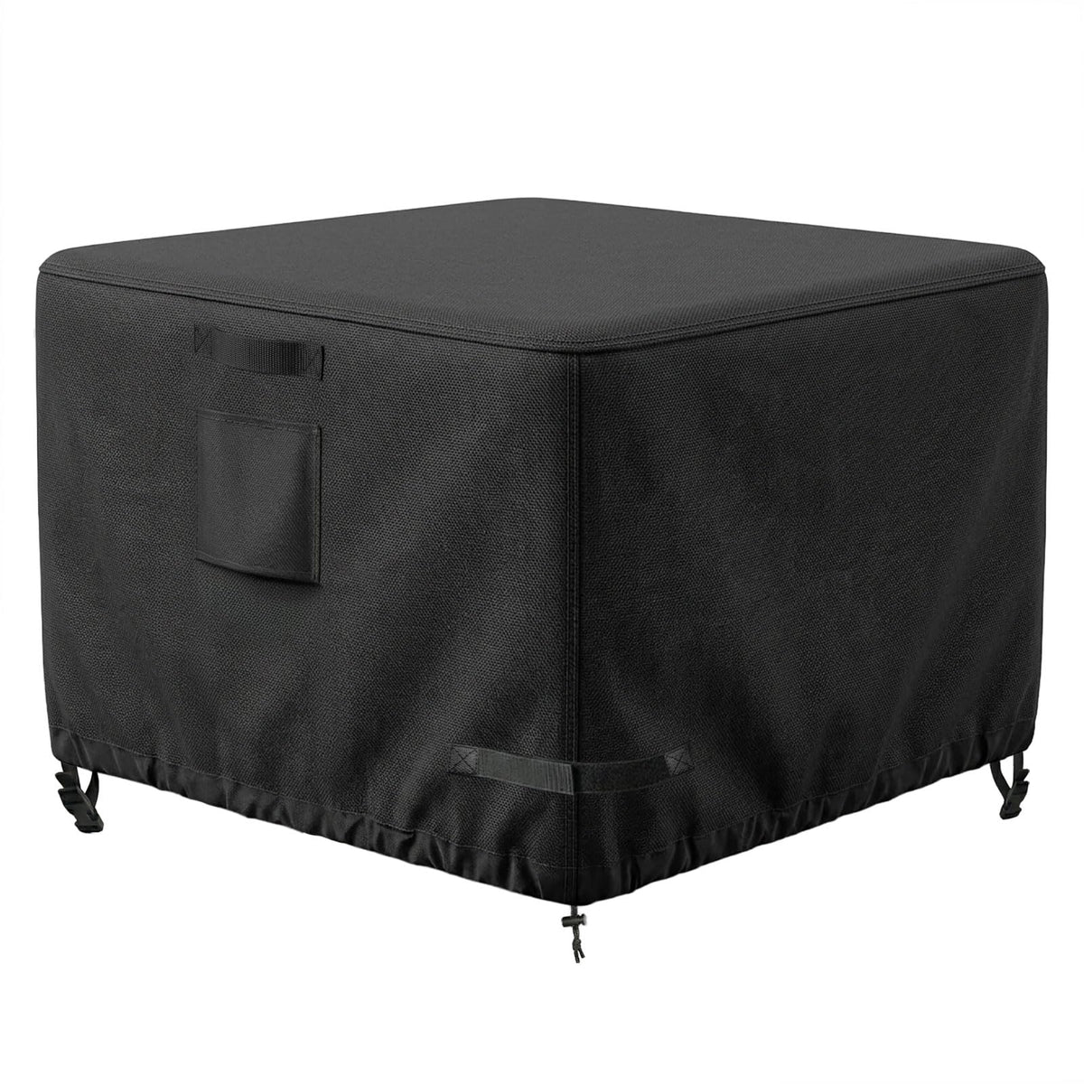 Square Fire Pit Table Cover 30x30x25 inch, Heavy Duty, Waterproof