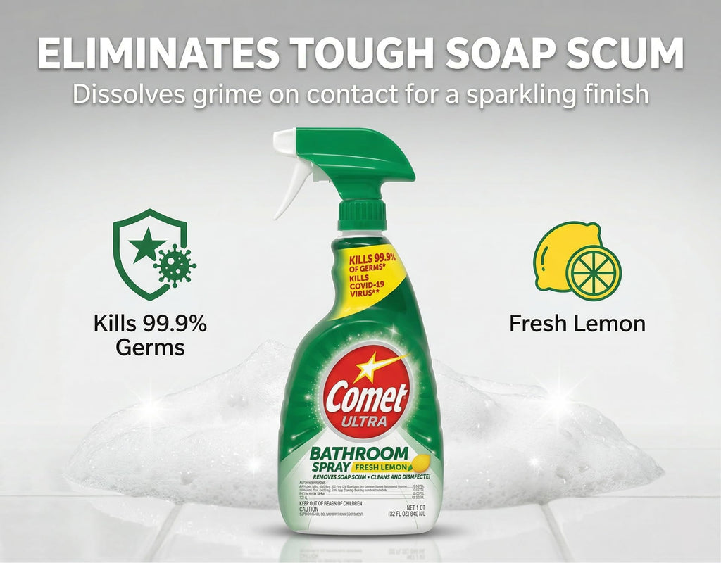 Bathroom Cleaner Spray - 32 oz - 2 pk
