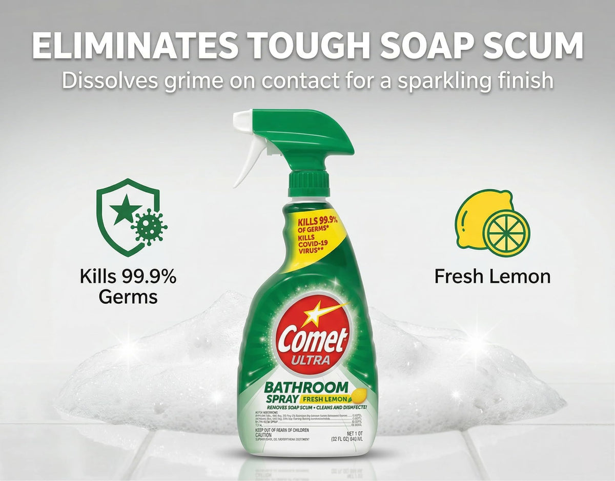 Bathroom Cleaner Spray - 32 oz - 2 pk