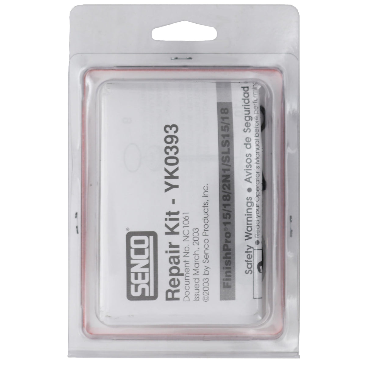 Senco YK0393 Repair Kit for Brad Nailers SLS15, SLS18, FIP15, FIP18