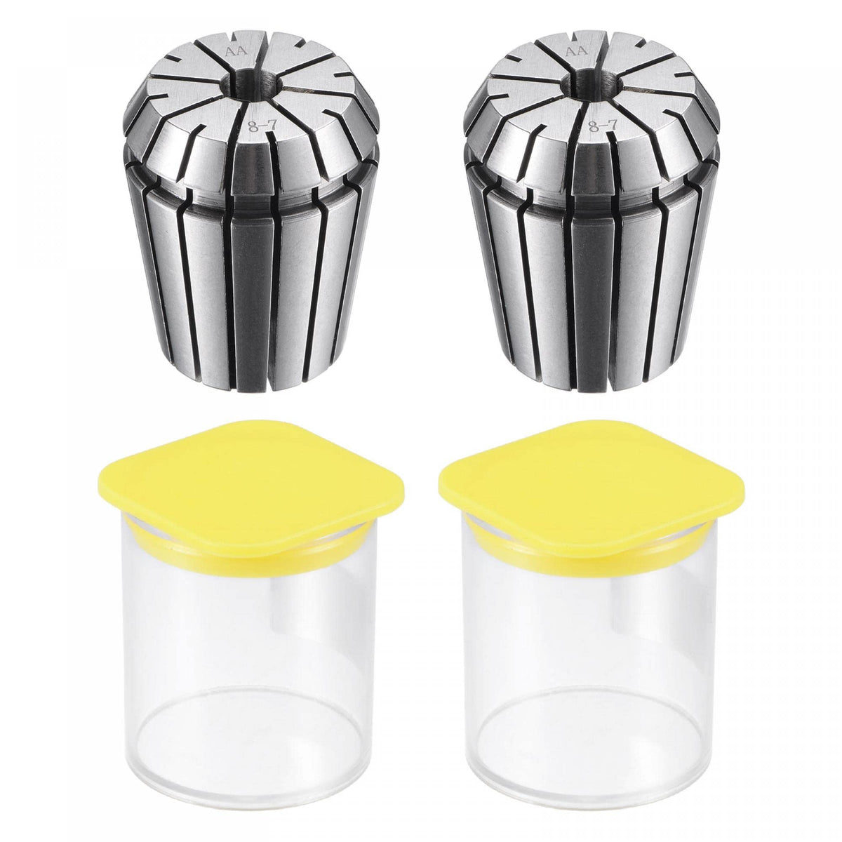 uxcell ER32 Spring Collet, 8mm Chuck for CNC Engraving Machine Lathe Milling 2pcs