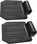 1 Pair of Universal Footplate for The Wheelchair, Transport Chair Footrest Elevating Leg Rests Replacement Parts for Standard Wheelchair Repair Parts