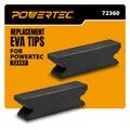 POWERTEC Replacement EVA Tips for Push Stick, 2-Pack (72360)