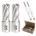 S&F STEAD & FAST Annular Cutter Set 2 Pcs, 5/8" x 1" DOC, Mag Drill Bits