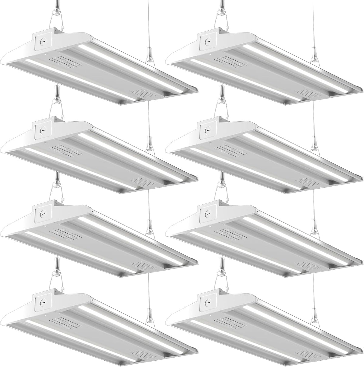 Lightdot 8 Pack 2FT 200W LED High Bay Light 30000LM High Bay Shop Light