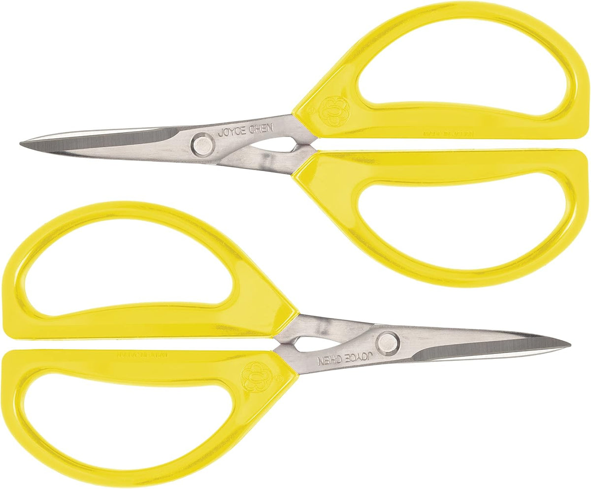 Original Unlimited Kitchen Scissors All Purpose Kitchen Shears With Comfortable Handles, Yellow, 2 Pack